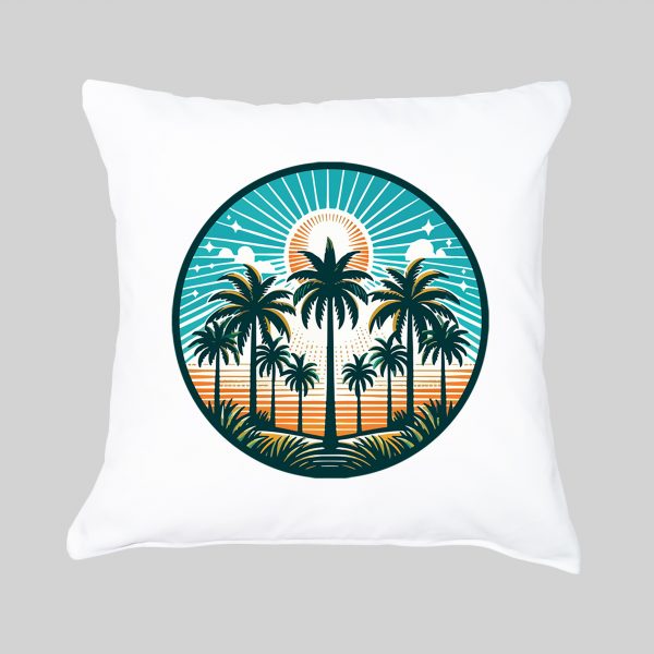 Housse de coussin Palmiers ~ Summers Vibes