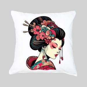 Housse de coussin Geïsha I ~ Asia