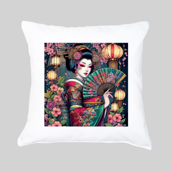 Housse de coussin Geisha III ~ Asia