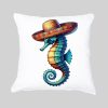 Housse de coussin Hippocampe ~ Dances & Fiestas