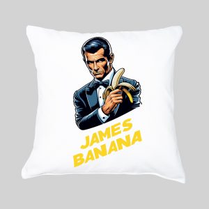 Housse de coussin James Banana ~ Humours