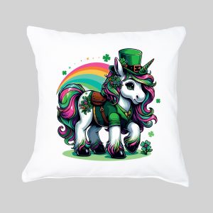 Housse de coussin Licorne ~ Saint Patrick