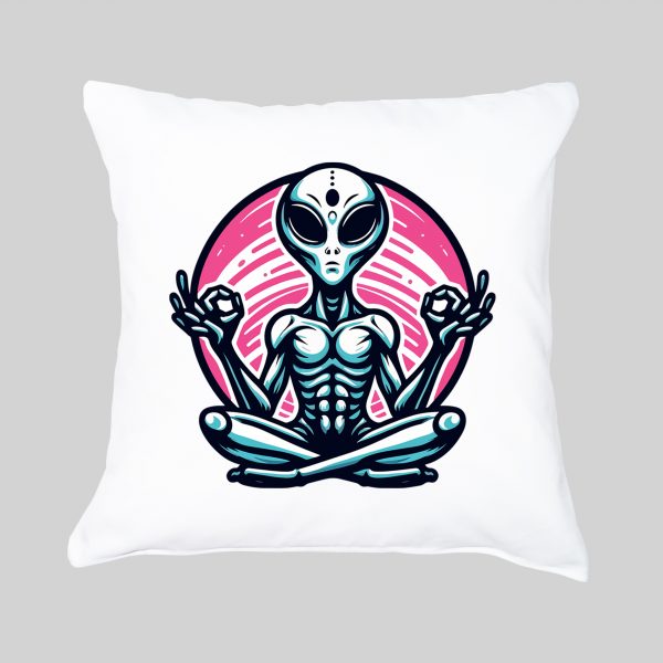Housse de coussin Ovni ~ Spirituelles Zen