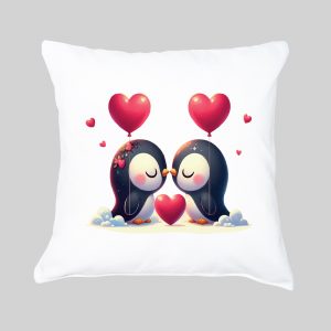 Housse de coussin / Pinguins I ~ Loves