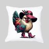 Housse de coussin Poule I ~ Humours