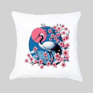 Housse de coussin Cigogne I ~ Asia