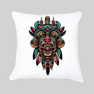 Housse de coussin Totem I ~ Spirituelles Zen