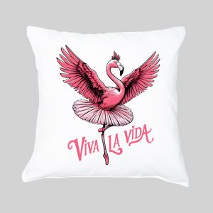 Housse de coussin Flamant rose ~ Dances & Fiestas