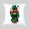 Housse de coussin Lady ~ Saint Patrick