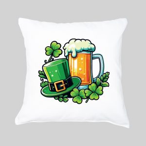 Housse de coussin Bière II ~ Saint Patrick