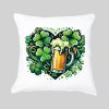 Housse de coussin Bière I ~ Saint Patrick