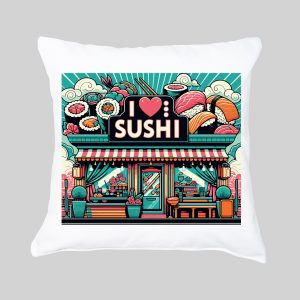 Housse de coussin Sushis I ~ Asia