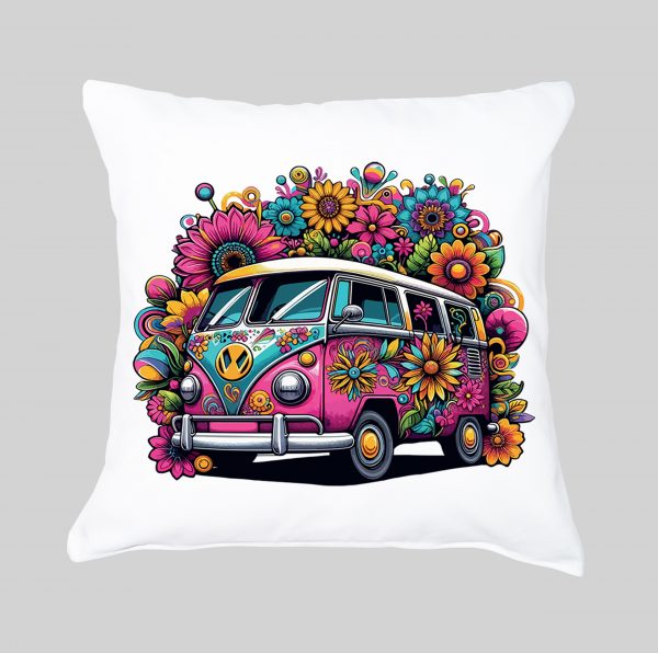 Housse de coussin Van I ~ Vintages Cars