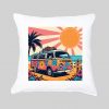 Housse de coussin Van II ~ Vintages Cars