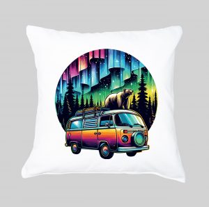 Housse de coussin Van III ~ Vintages Cars