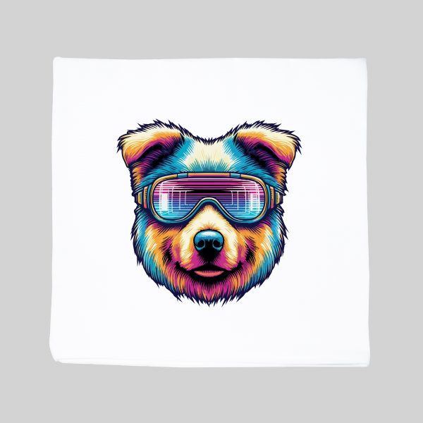 Housse de coussin Chien ~ Colors Vibes