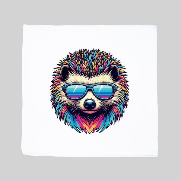 Housse de coussin Hérisson I ~ Colors Vibes