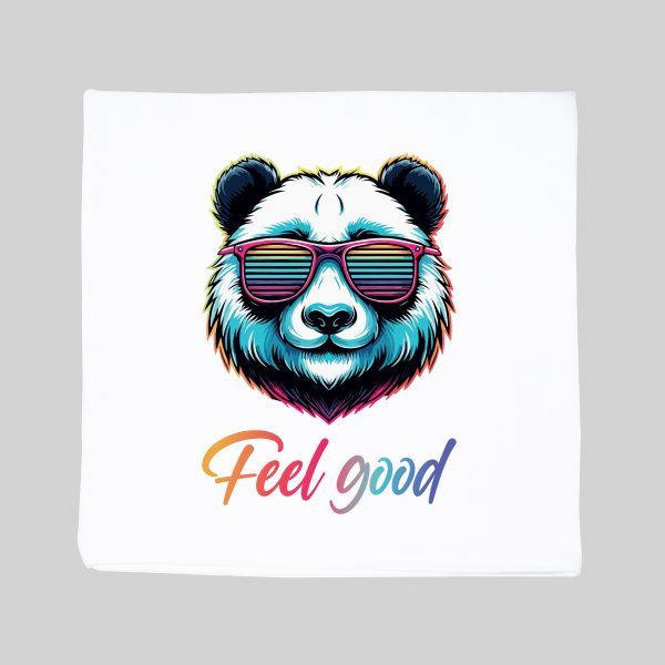 Housse de coussin Panda ~ Colors Vibes