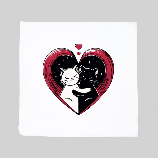 Housse de coussin / Chats ~ Loves