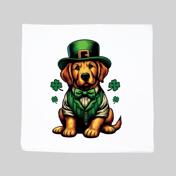 Housse de coussin Chien ~ Saint Patrick