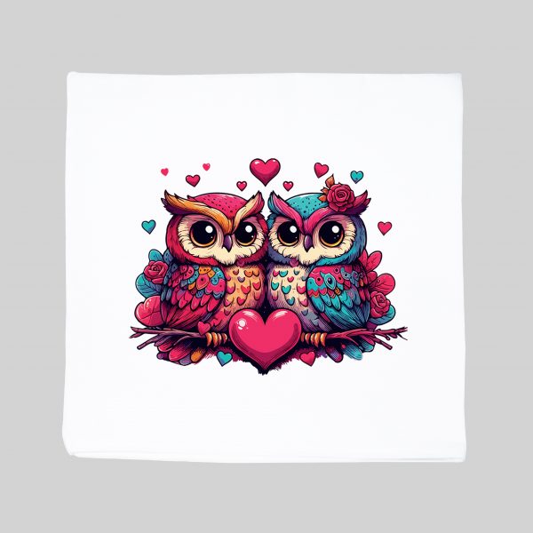 Housse de coussin / Chouettes ~ Loves
