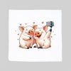 Housse de coussin / Cochons ~ Loves