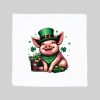 Housse de coussin Cochon ~ Saint Patrick