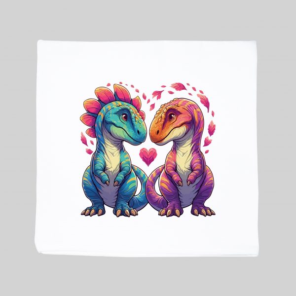 Housse de coussin / Dinosaures ~ Loves