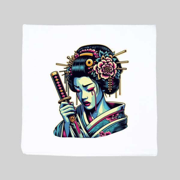 Housse de coussin Geïsha II ~ Asia