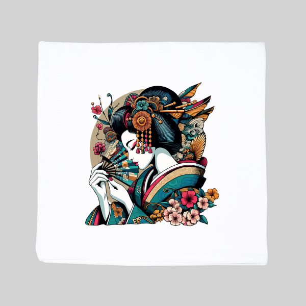 Housse de coussin Geïsha IV ~ Asia