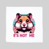 Housse de coussin blanc vue de face Visuel Hamsters I - Humours Housse de coussin Hamster I ~ Humours