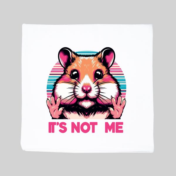 Housse de coussin blanc vue de face Visuel Hamsters I - Humours Housse de coussin Hamster I ~ Humours