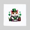 Housse de coussin Hamster ~ Saint Patrick