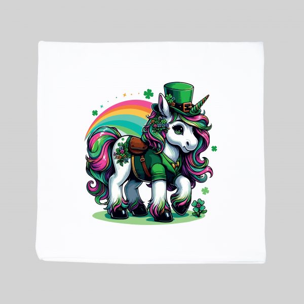 Housse de coussin Licorne ~ Saint Patrick