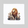 Housse de coussin Lions ~ Loves