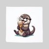 Housse de coussin / Loutre ~ Eat me / Drink me