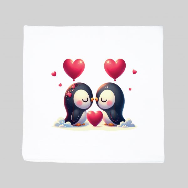 Housse de coussin / Pinguins I ~ Loves