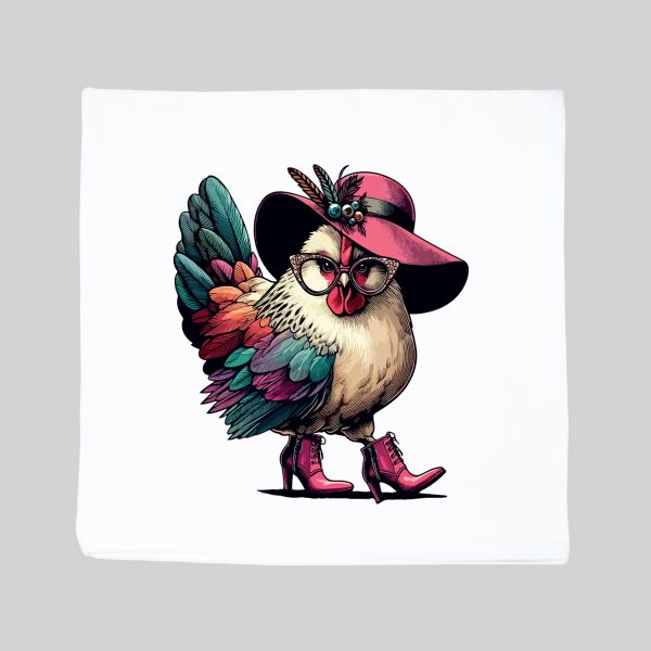 Housse de coussin Poule I ~ Humours