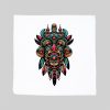 Housse de coussin Totem I ~ Spirituelles Zen