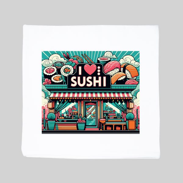 Housse de coussin Sushis I ~ Asia