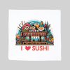 Housse de coussin Sushis II ~ Asia