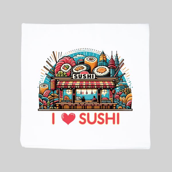 Housse de coussin Sushis II ~ Asia
