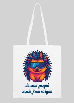 Tote Bag Hérisson II ~ Colors Vibes