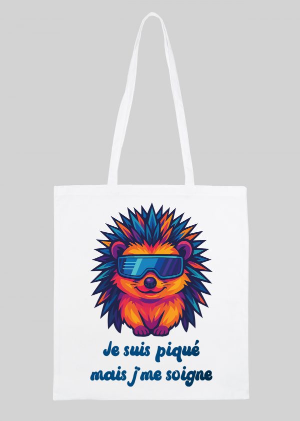 Tote Bag Hérisson II ~ Colors Vibes