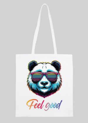 Tote Bag Panda ~ Colors Vibes
