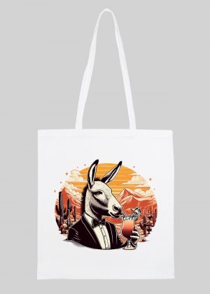 Tote Bag Âne ~  Eat me & Drink me