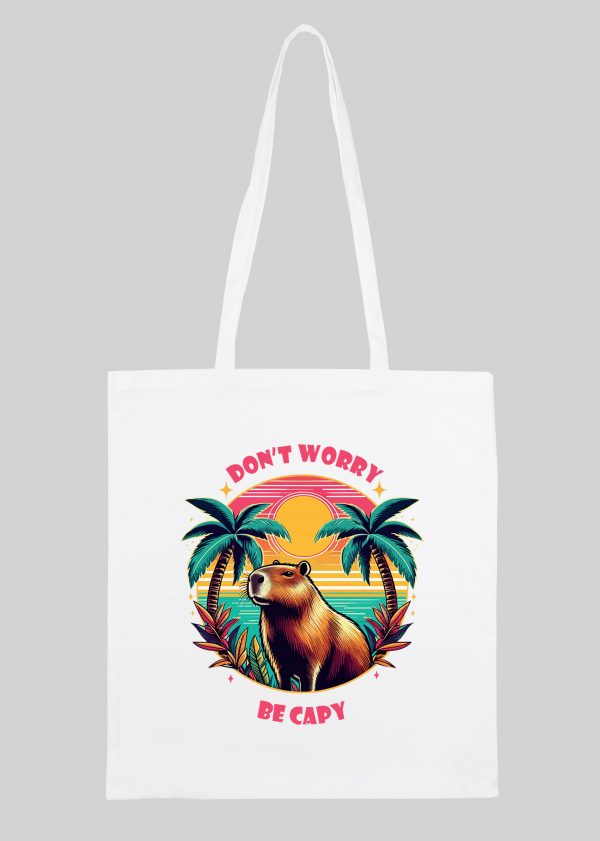 Tote Bag Capybara I ~ Summers Vibes