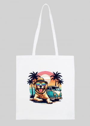 Tote Bag Chien ~ Summers Vibes