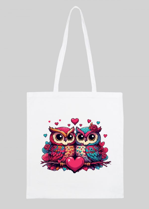 Tote Bag Chouettes ~ Love