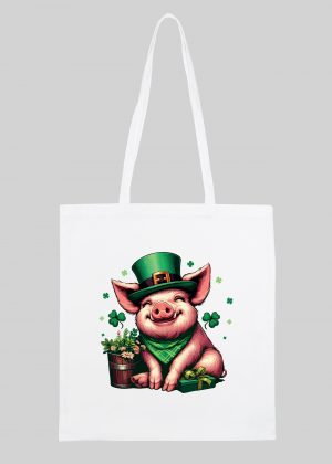 Tote Bag Cochon ~ Saint Patrick